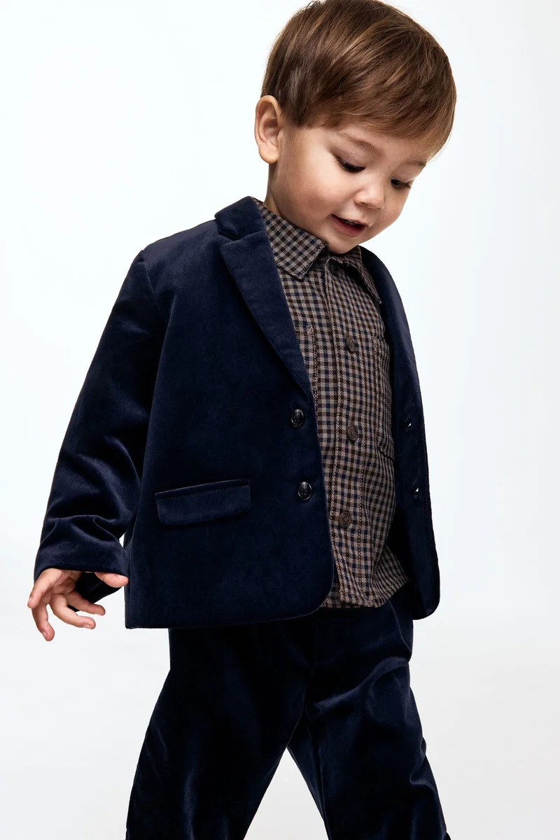 H&M 2-piece dressy velvet set